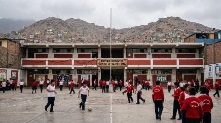 Fachada del Santa Rosa de Lima